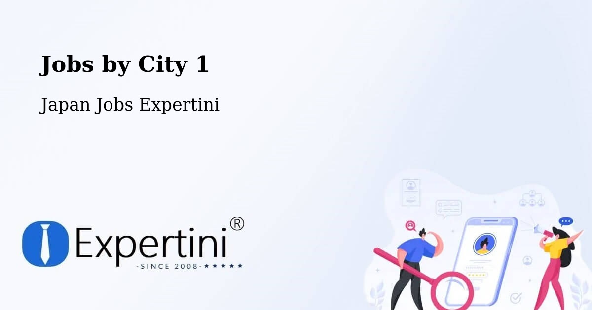 City Jobs in Japan - Expertini
